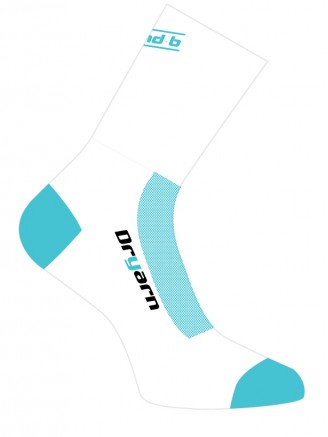 Socks White/Teal